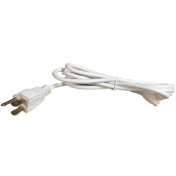 Lotus 72" Power Cord for Under Cabinet Strip - 3-Prong Grounded Plug