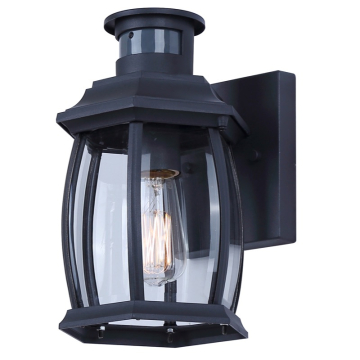 Canarm Buckly 1-Light Outdoor Lantern - 120V - Black