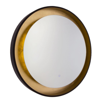 Artcraft Reflections LED Mirror - 25W - 3000K - 120V - Oil Rubbed Bronze / Gold Leaf