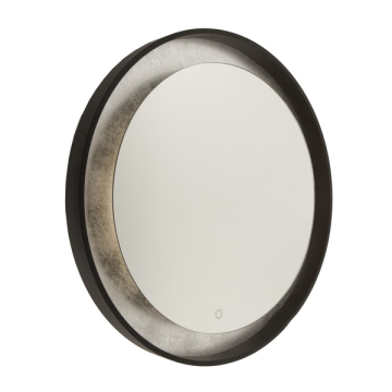 Artcraft Reflections LED Mirror - 25W - 3000K - 120V - Oil Rubbed Bronze / Silver Leaf