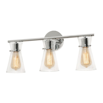 AFX Amanda 3-Light Vanity Light - 120V - Polished Chrome