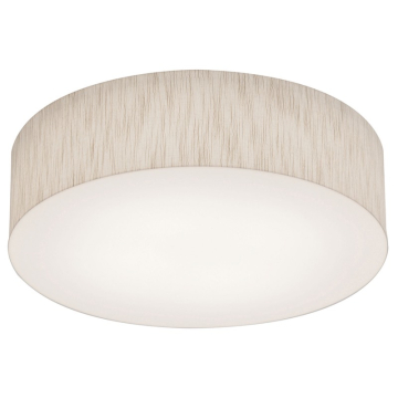 AFX Anton 12" LED Flush Mount - CCT Selectable - 120-277V - Jute