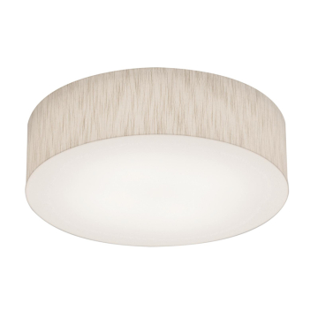 AFX Anton 15" LED Flush Mount - Battery Backup - 30W - CCT Selectable - 120-277V - Jute