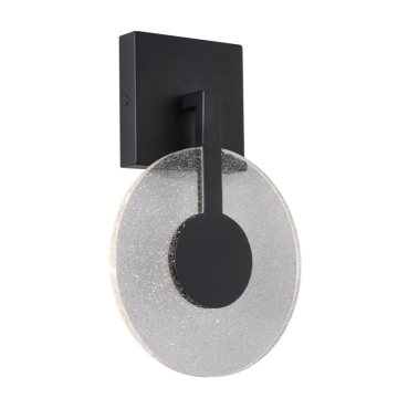 AFX Apollo 12" LED Wall Sconce - 10W - CCT Selectable - 120-277V - Black
