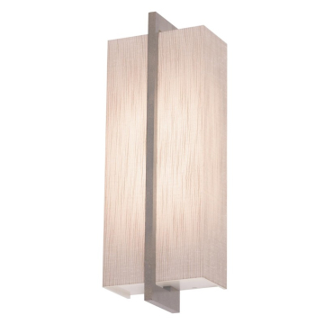 AFX Apex 14" LED Wall Sconce - CCT Selectable - 120-277V - Weathered Grey / Jute