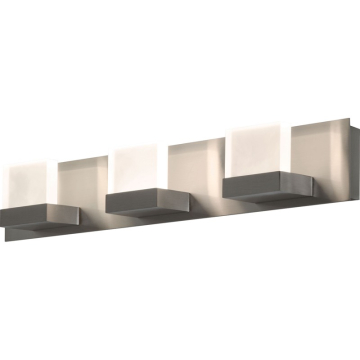 AFX Arlo 3-Light LED Vanity Light - 3500K - 120-277V - Satin Nickel