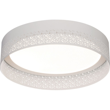 AFX Ash 12" LED Flush Mount - 3000K - 120V - White