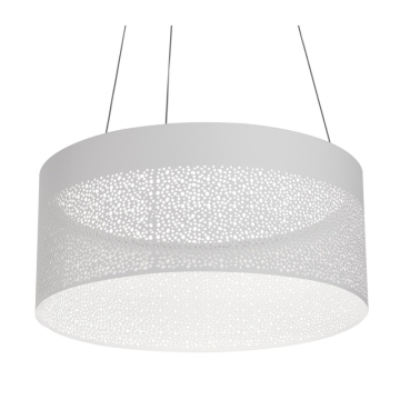 AFX Ash 20" LED Pendant - 3000K - 120V - White