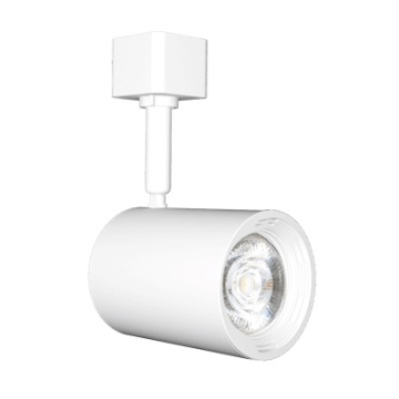 Green Creative Atom LED Track Head - 11.5W - 3500K - 35° Beam Angle - 120V - Halo Adapter - White