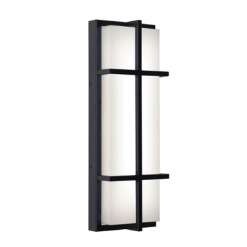 AFX August 20" LED Outdoor Wall Sconce - CCT Selectable - 120-277V - Black