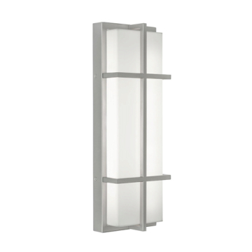 AFX August 20" LED Outdoor Wall Sconce - CCT Selectable - 120-277V - Painted Nickel