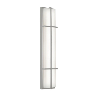 AFX August 36" LED Outdoor Wall Sconce - Photocell - 40W - CCT Selectable - 120-277V - Painted Nickel