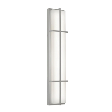 AFX August 36" LED Outdoor Wall Sconce - CCT Selectable - 120-277V - Painted Nickel