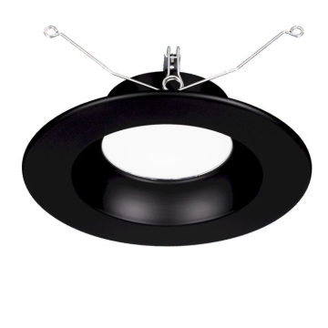 American Lighting Avail Retrofit 5-6" LED Downlight - 15W - CCT Selectable - 120V - Black - CASE OF 12