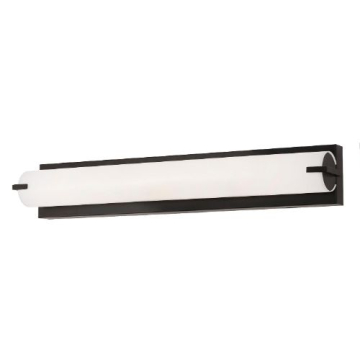 AFX Axel 24" LED Vanity Light - CCT Selectable - 120-277V - Black