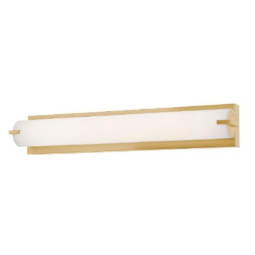 AFX Axel 24" LED Vanity Light - CCT Selectable - 120-277V - Satin Brass