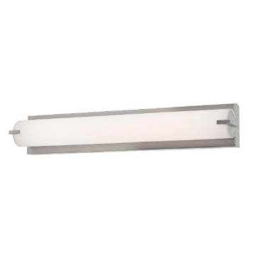 AFX Axel 24" LED Vanity Light - CCT Selectable - 120-277V - Satin Nickel