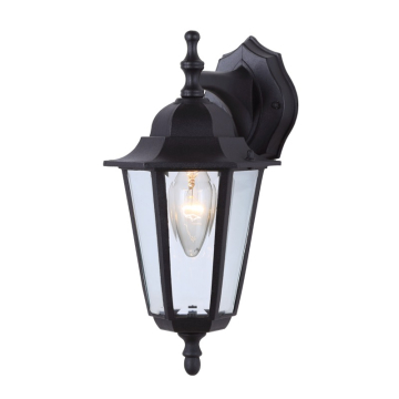 Canarm 1-Light Outdoor Lantern - 120V - Black