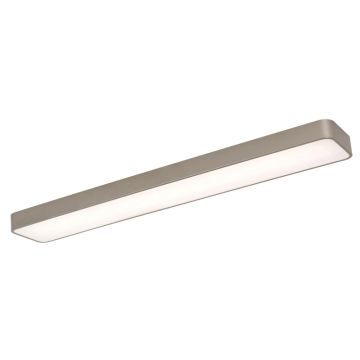 AFX Bailey 46" LED Linear Flush Mount - Battery Backup - 43W - CCT Selectable - 120-277V - Satin Nickel