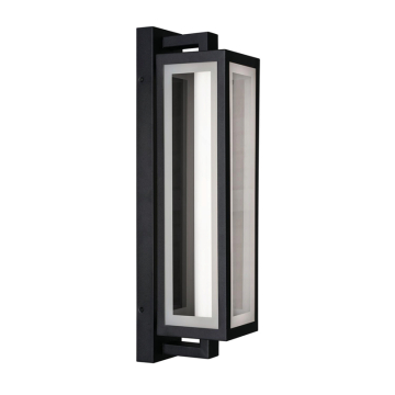 AFX Blake 24" Outdoor LED Wall Sconce - 26W - CCT Selectable - 120-277V - Black