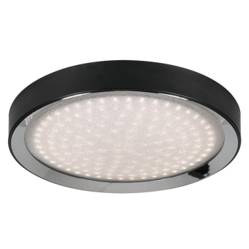 AFX Belle 16" LED Flush Mount - CCT Selectable - 120V - Black