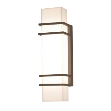 AFX Blaine 16" LED Outdoor Wall Sconce - 3000K - 120-277V - Textured Bronze