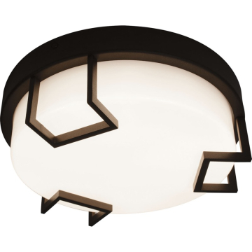 AFX Beaumont 8" LED Outdoor Flush Mount - CCT Selectable - 120-277V - Textured Bronze