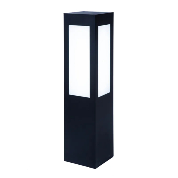 Westgate BOL 26" Square LED Long Lens Bollard - 10 | 18 | 25W - CCT Selectable - 120-277V - Black