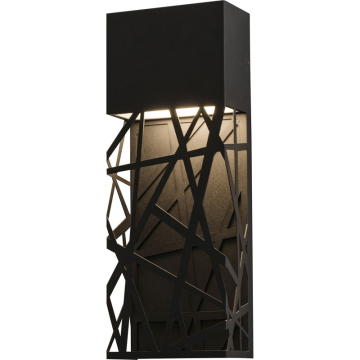 AFX Boon 16" LED Outdoor Wall Sconce - 3000K - 120-277V - Black