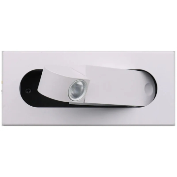 Westgate BRL LED Horizontal Bedside Reading Light - 3W - 3000K - 120 Lumens - 120V - White