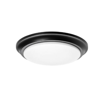 AFX Baron 14" LED Ceiling Light - CCT Selectable - Black - 120V