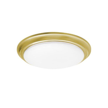 AFX Baron 14" LED Ceiling Light - CCT Selectable - Satin Brass - 120V
