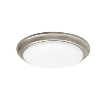 AFX Baron 14" LED Ceiling Light - CCT Selectable - Satin Nickel - 120V