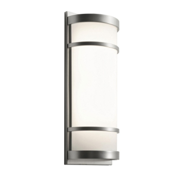 AFX Brio 18" LED Wall Sconce - CCT Selectable - 120-277V - Satin Nickel