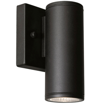AFX Beverly 6" LED Outdoor Wall Sconce - CCT Selectable - 120-277V - Black