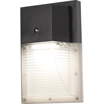 AFX 8" LED Outdoor Wall Sconce - Photocell - 20W - 5000K - 120-277V - Black