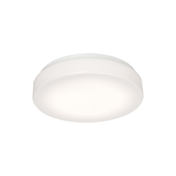 AFX Cirrus 19" LED Flush Mount - Battery Backup - 34W - CCT Selectable - 120-277V - White