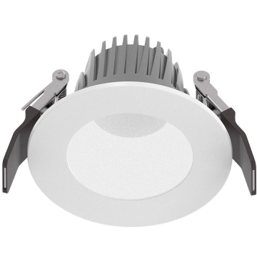 RAB 3" Deep Regressed Field-Adjustable Commercial LED Downlight - 0-10V Dimming - CCT Selectable - 120-277V - White