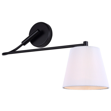 Canarm Aspen 1-Light Wall Sconce - 120V - Black