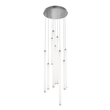 AFX Caden 9-Light LED Round Pendant - 3000K - 120-277V - Satin Nickel