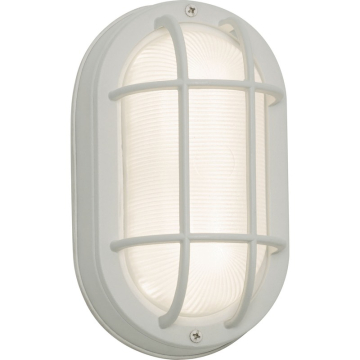AFX Cape 9" LED Outdoor Wall Sconce - 3000K - 120V - White