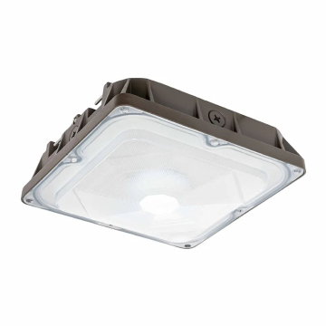 Westgate CDLX LED Low Profile Canopy Light - 15 | 25 | 35 | 45W - 3000K - 120-277V - Bronze