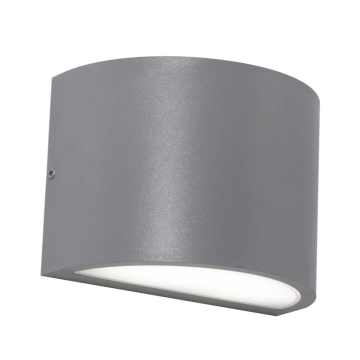 AFX Celia 5" Outdoor LED Wall Sconce - 24W - CCT Selectable - 120-277V - Textured Grey