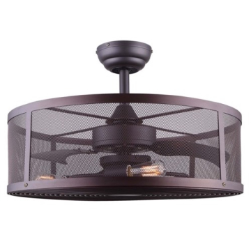 Canarm 24" Arris II Ceiling Fandelier - Oil Rubbed Bronze