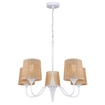 Canarm Daisey 5-Light Chandelier - 120V - White