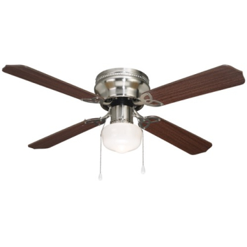 Canarm 42" Neptune Ceiling Fan - Brushed Nickel Body - Maple / Cherry Blades