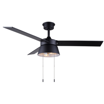 Canarm Kade 48" Ceiling Fan - 3000K - 120V - Black