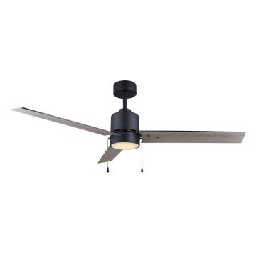 Canarm Jace 52" LED Ceiling Fan - 3000K - 120V - Black