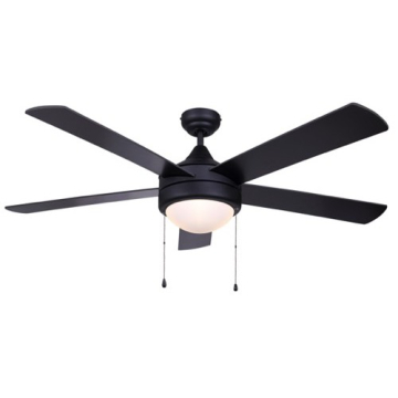 Canarm 52" Preston III Ceiling Fan - Black