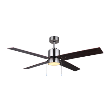 Canarm Tate 52" LED Ceiling Fan - 3000K - 120V - Brushed Nickel